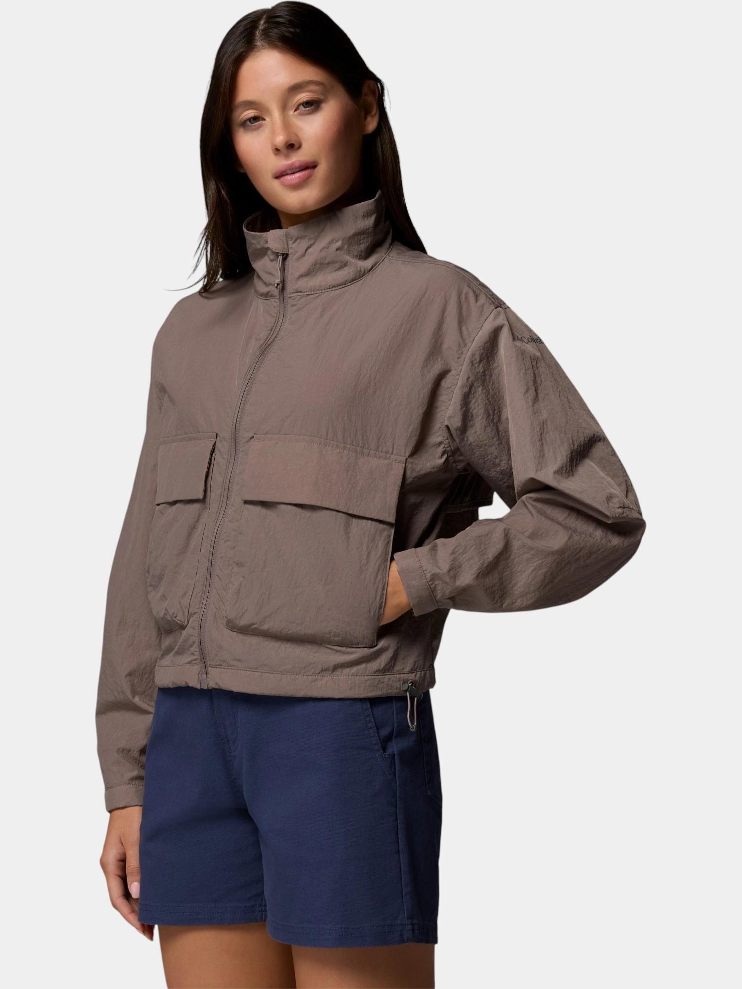 Chaqueta Rompevientos Mujer Paracutie Cropped Cargo 2/7