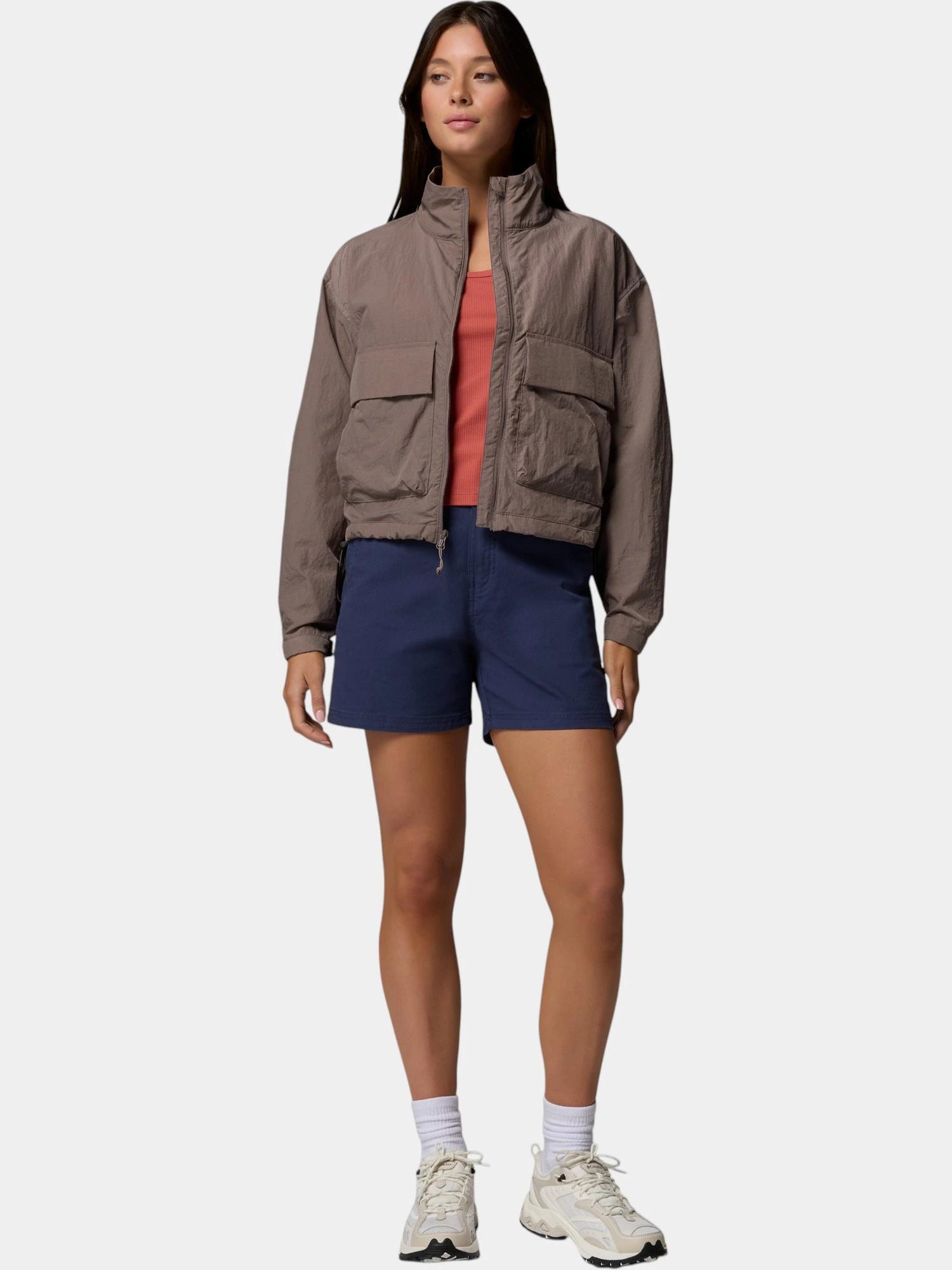 Chaqueta Rompevientos Mujer Paracutie Cropped Cargo 4/7