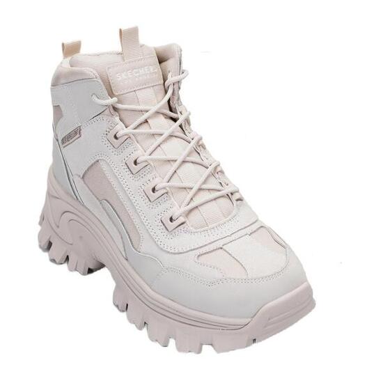 Skechers Buty Damskie Trekkingowe Beżowe Blox - Block Gawkers 36 EU