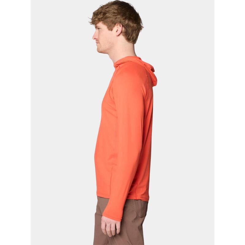 Tricou cu maneci lungi, pentru sport Crater Lake Long Sleeve Hoody barbati