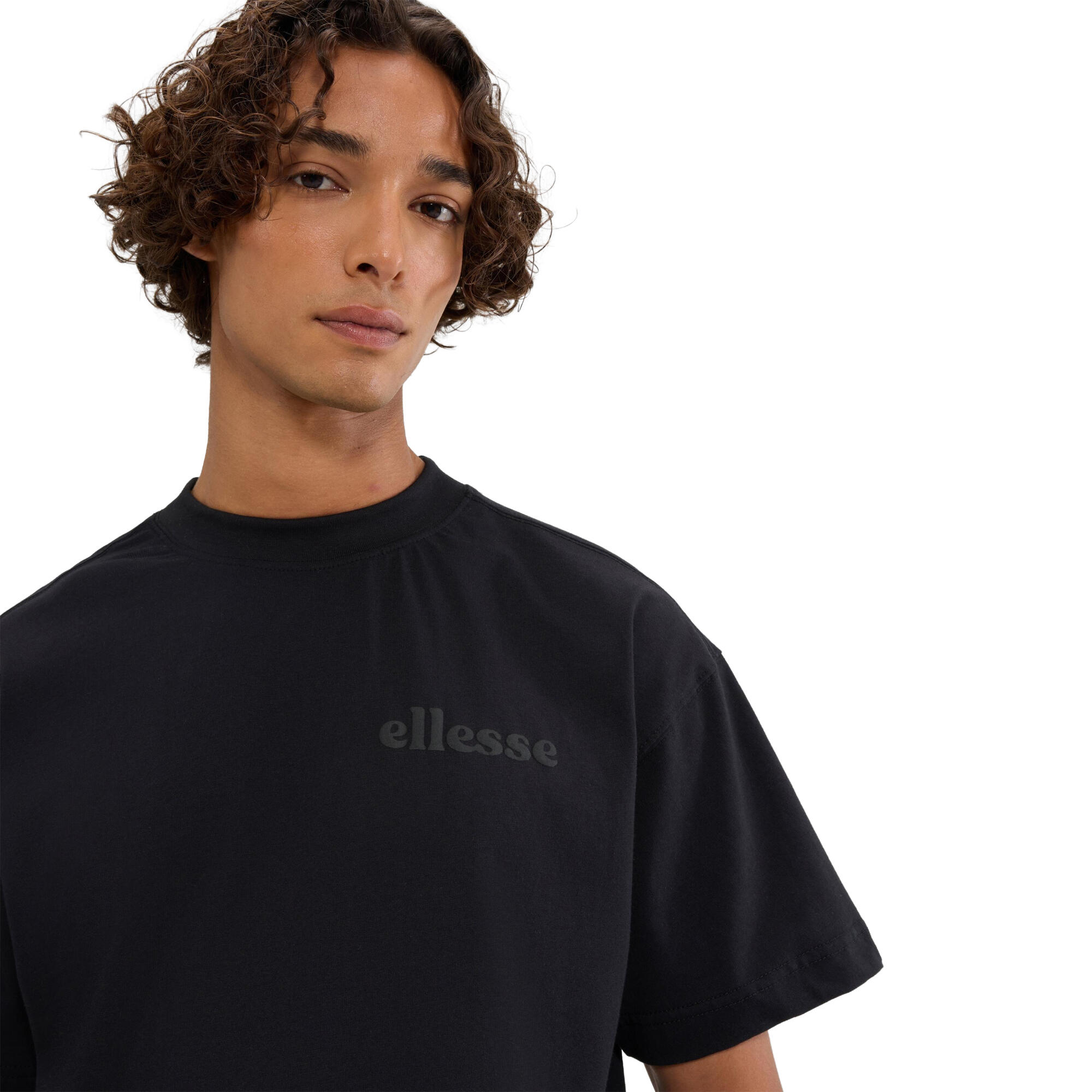 Tshirt Motif/style Imprimé Au Dos ENTRIAMO Homme (Noir) 3/4