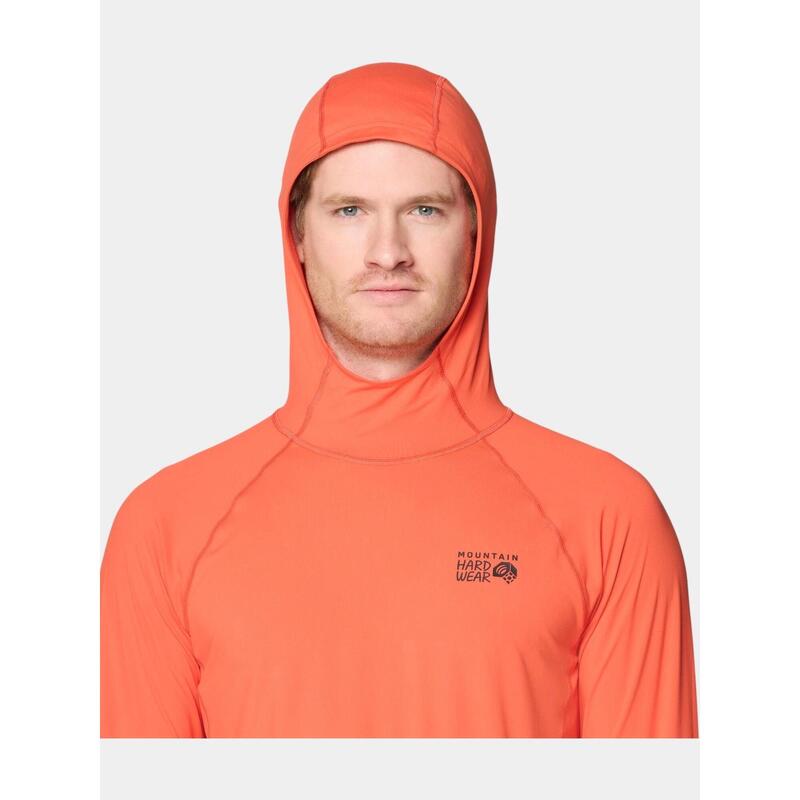 Tricou cu maneci lungi, pentru sport Crater Lake Long Sleeve Hoody barbati