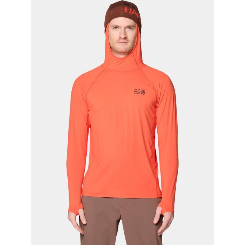 Tricou cu maneci lungi, pentru sport Crater Lake Long Sleeve Hoody barbati