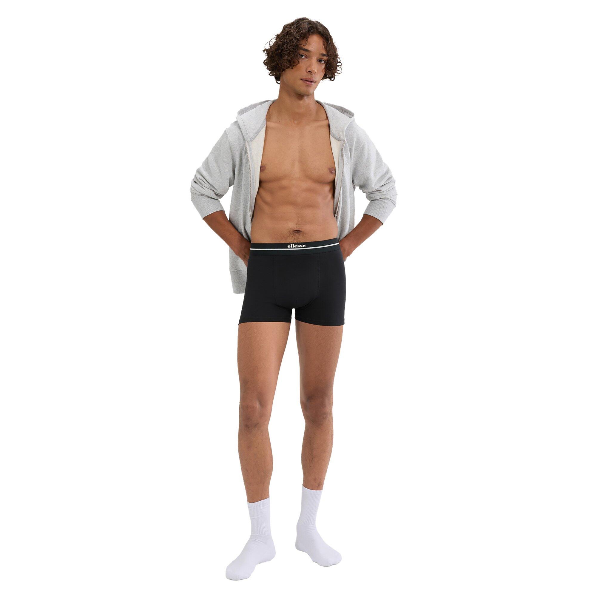 Boxershort Herren 3er Pack Stretch-AMBRIA Trunks 6/7