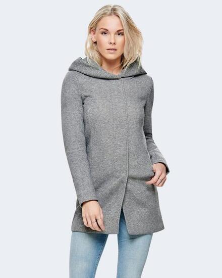 blouson ONLSEDONA LIGHT OTW NOOS FEMME gris clair