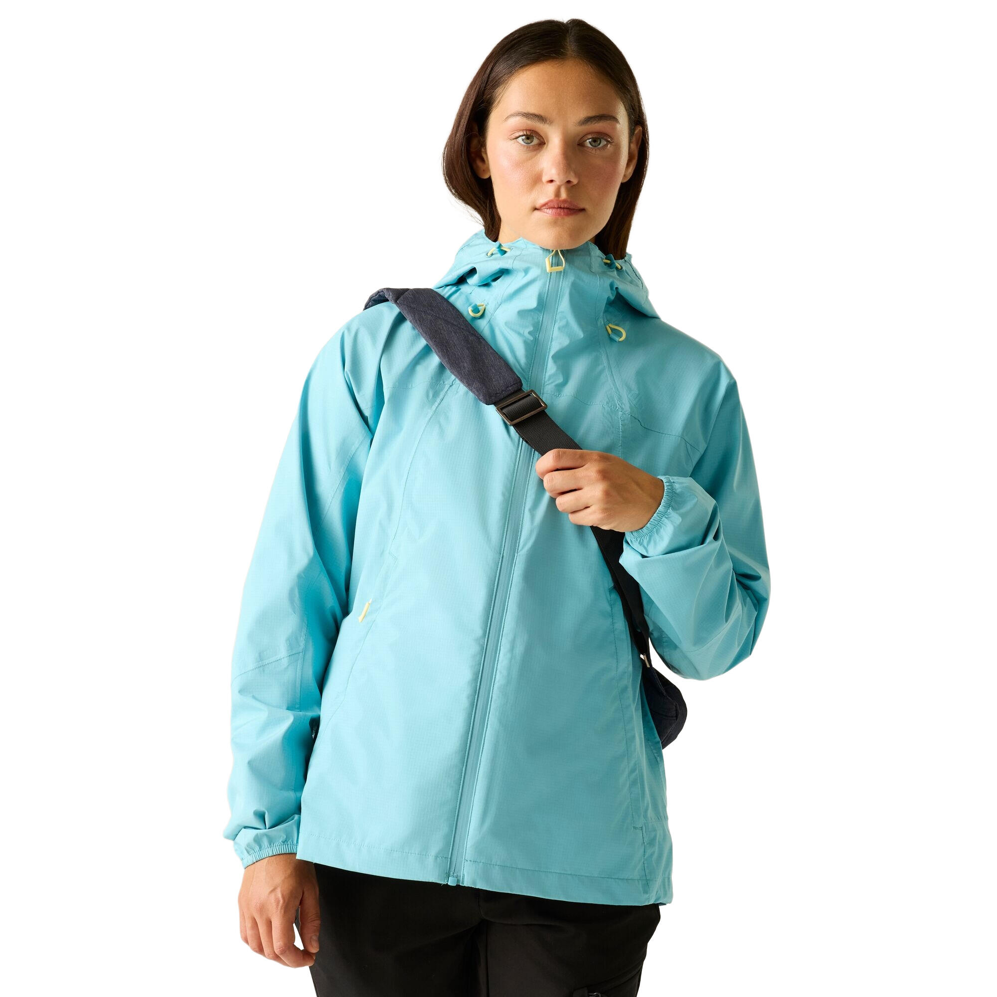 Womens/Ladies Breathe Easy Waterproof Jacket (Nordic Blue) 4/5