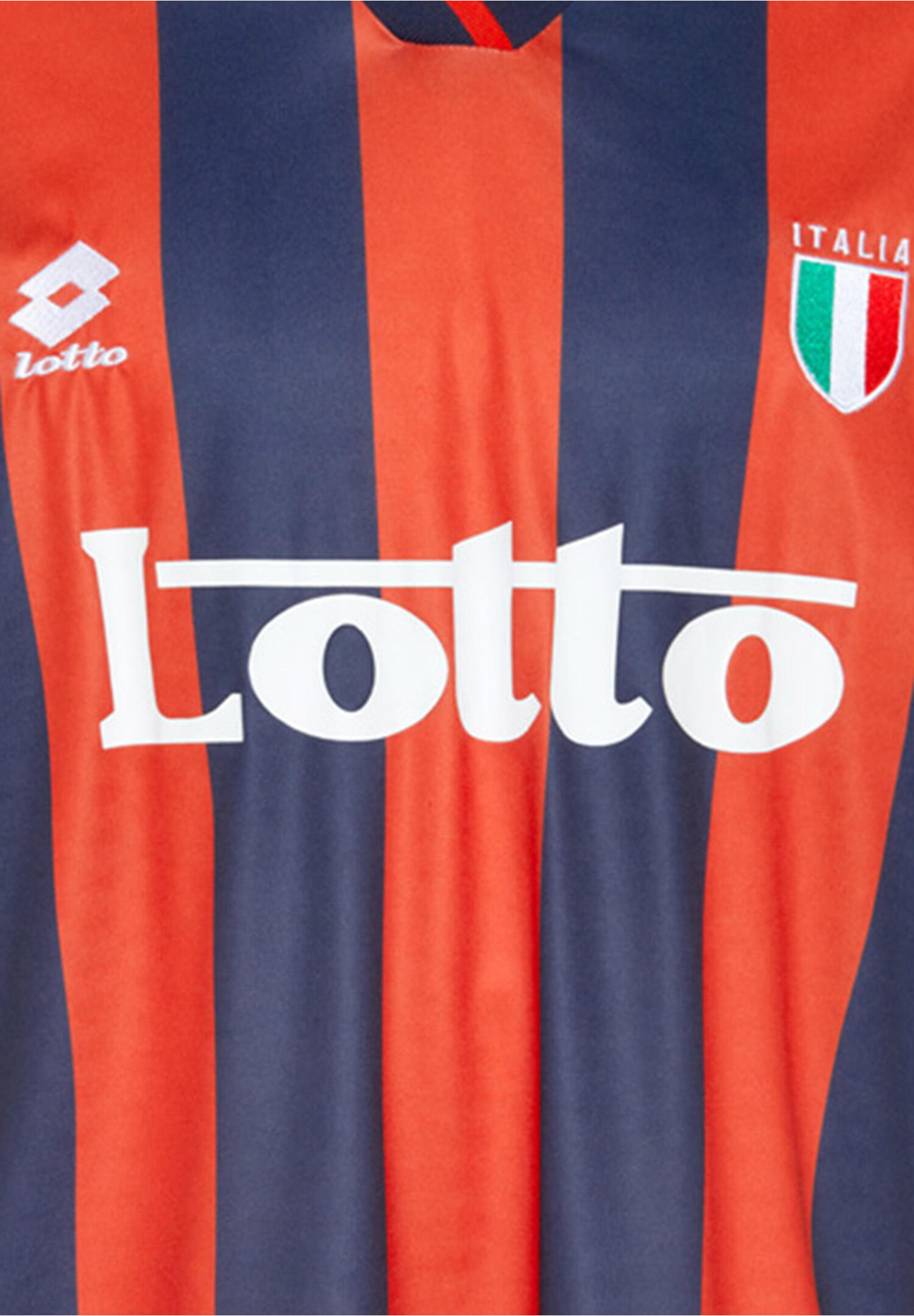 Lotto Herren Trikot Shirt 1325012 Sportshirt Training Loose Fit Dunkelblau/Rot 2/2
