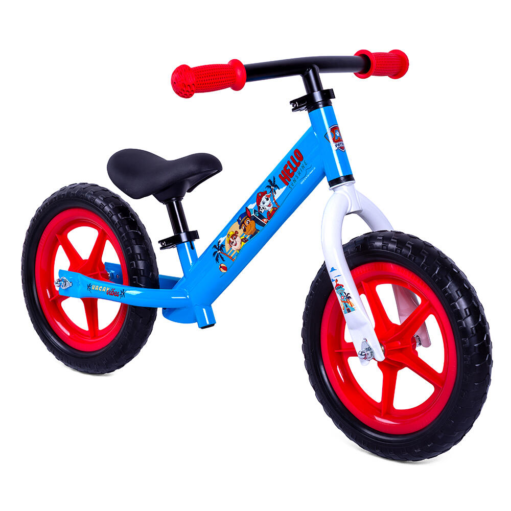 Chłopięcy 2-kołowy rowerek biegowy Paw Patrol niebieski