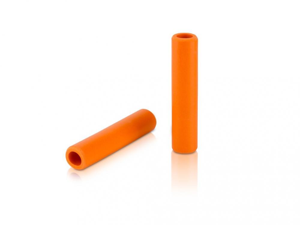 XLC Griffe Silikon GR-S31 130mm, orange, 100% Silikon 2/3