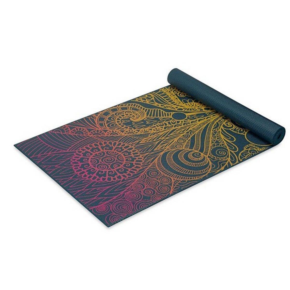 Tapis De Yoga Motif/style Zeste Vif (Multicolore) Taille unique 2/3