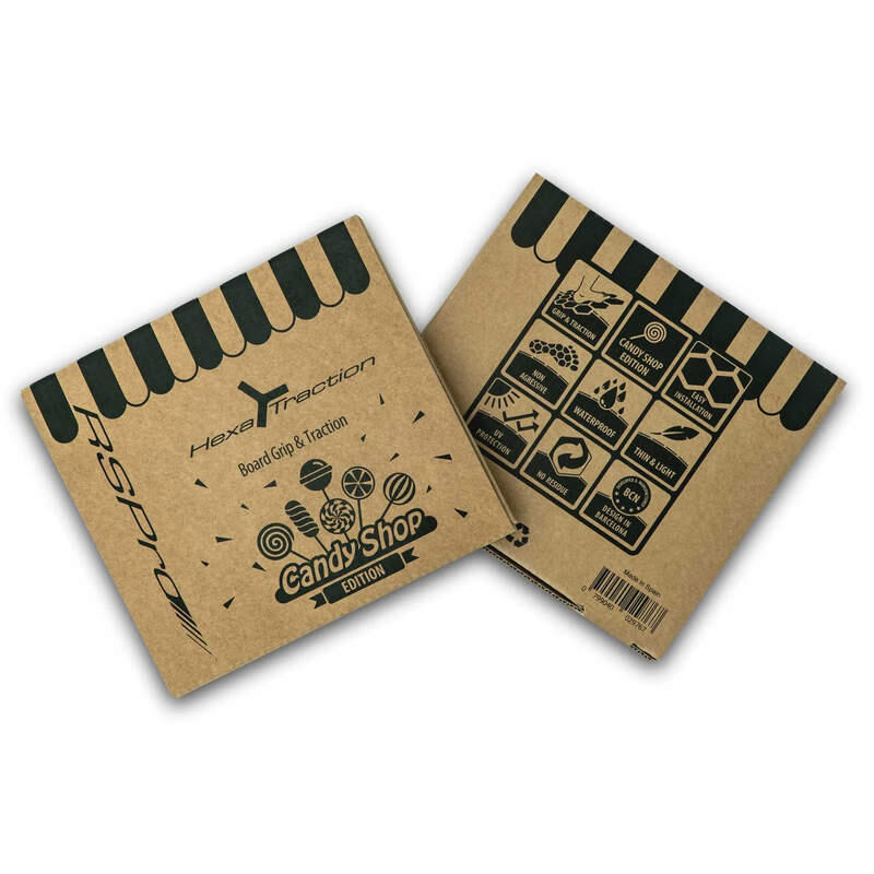 HEXATRACTION ANTISLIP SURFSTICKERPADS CANDY SHOP EDITIE 2/3