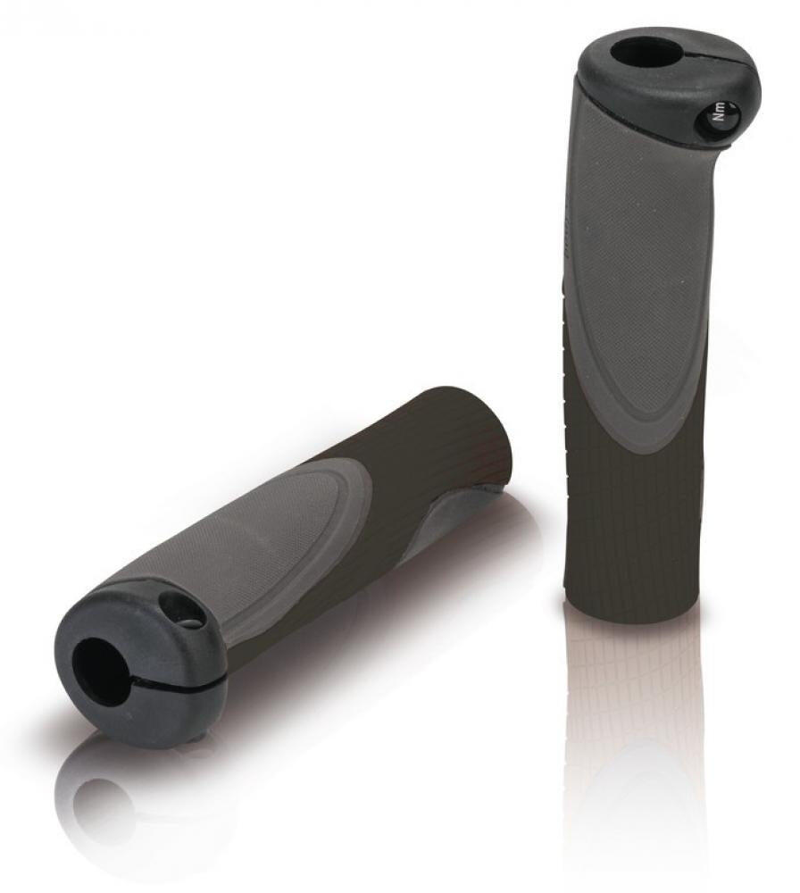 XLC Griffe bo1 GR-S28 136mm, schwarz/grau, Schraubensicherung 2/3