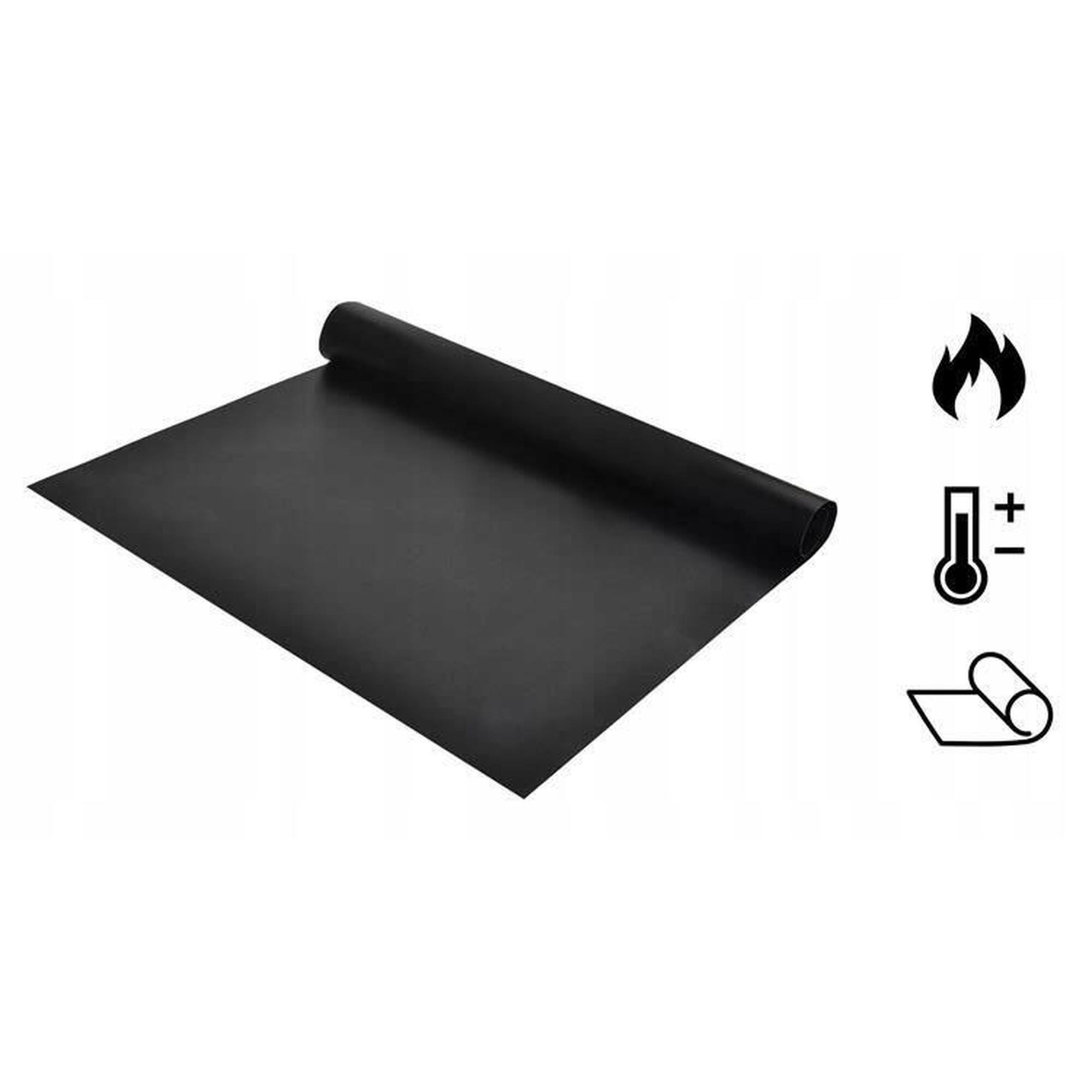 Set 3 folie coacere pentru gratar/cuptor, antiaderent, teflonata, 40x33 cm