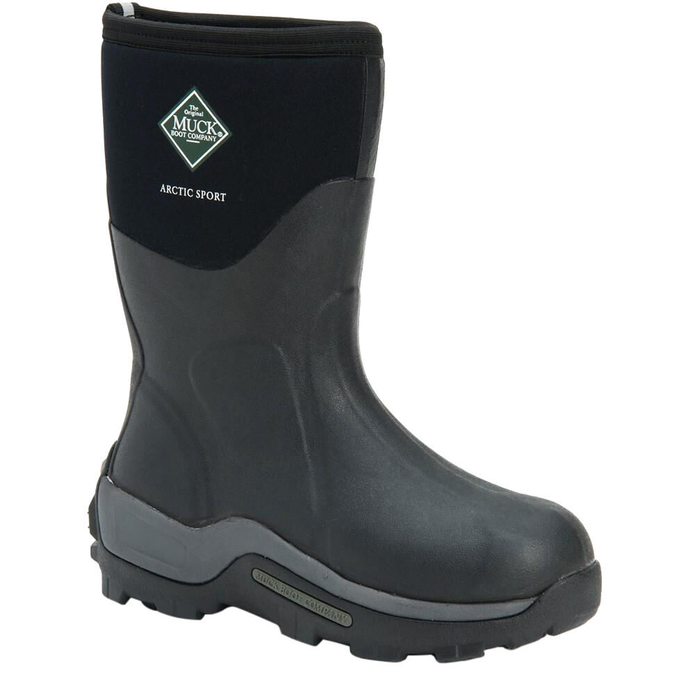 MUCK BOOTS Mens Arctic Sport Boots (Black)