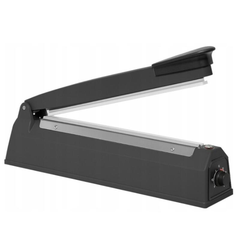 Aparat de sigilat pungi, 255 W, lungime sudura 30 cm, timp reglabil 1-8 s, gri