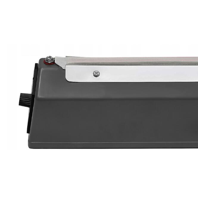 Aparat de sigilat pungi, 255 W, lungime sudura 30 cm, timp reglabil 1-8 s, gri
