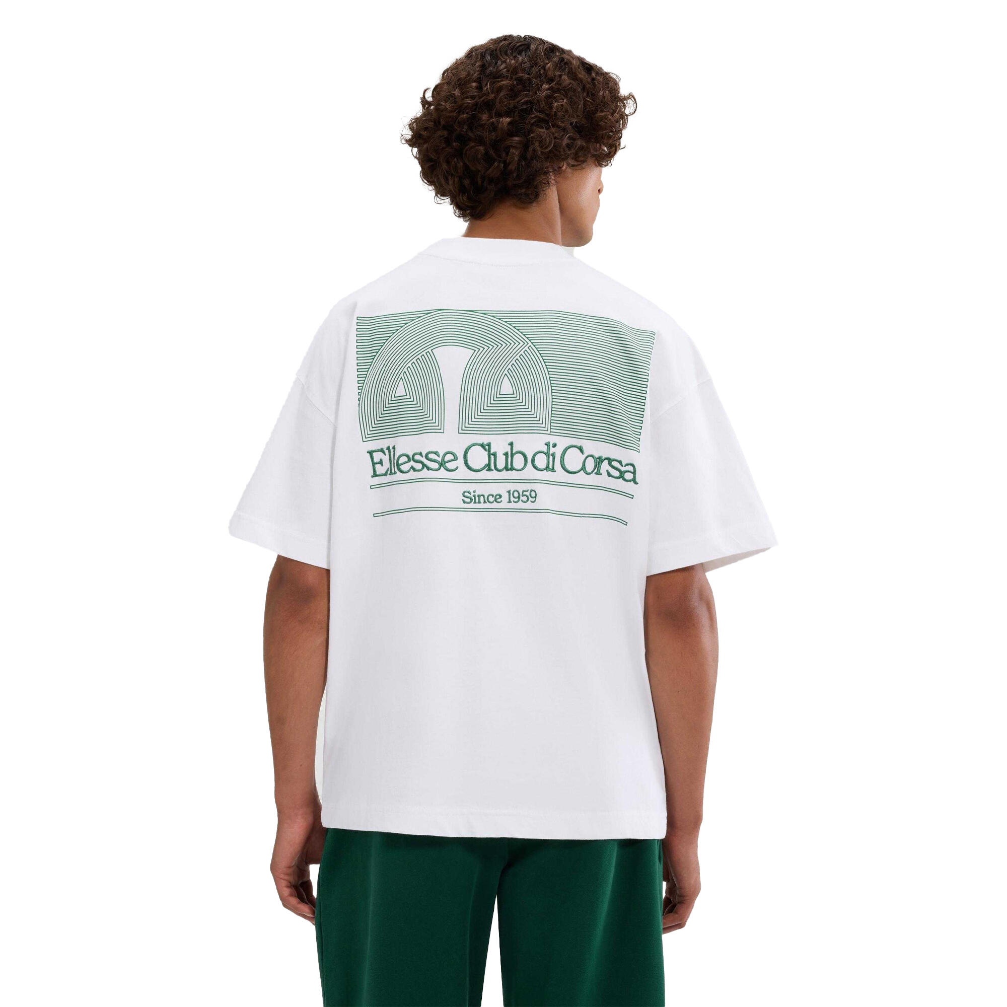 Tshirt CLUB DI CORSA Homme (Blanc) 3/4