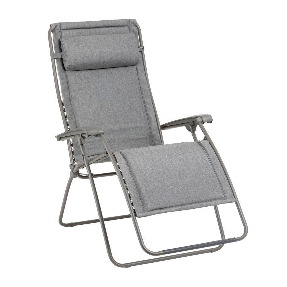 Ensemble fauteuil relax et porte gobelet - RSX CLIP XL - Gris - Lafuma Mobilier 5/7