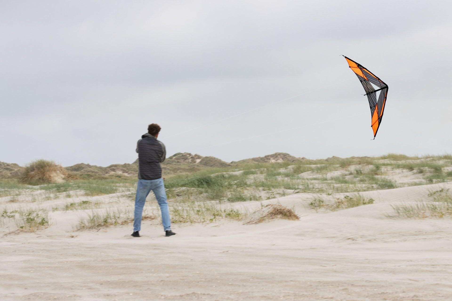 Arrow S Fireline - Lenkdrachen, ab 14 Jahren, 149cm, empf. 50-70 kp Schnüre 3/5