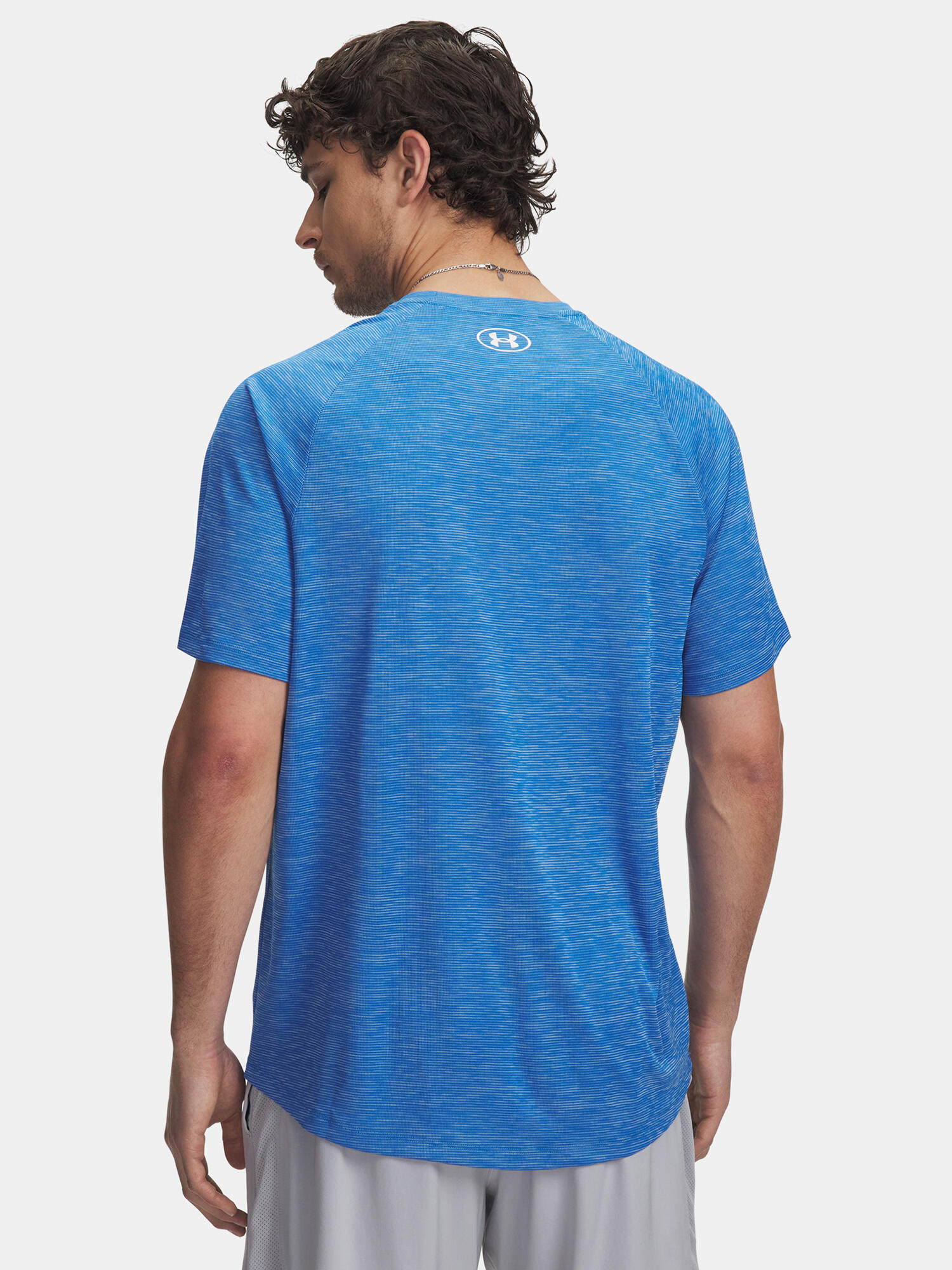 Koszulka T-Shirt Męski Treningowy Under Armour Szybkoschnący UA Tech 2/3