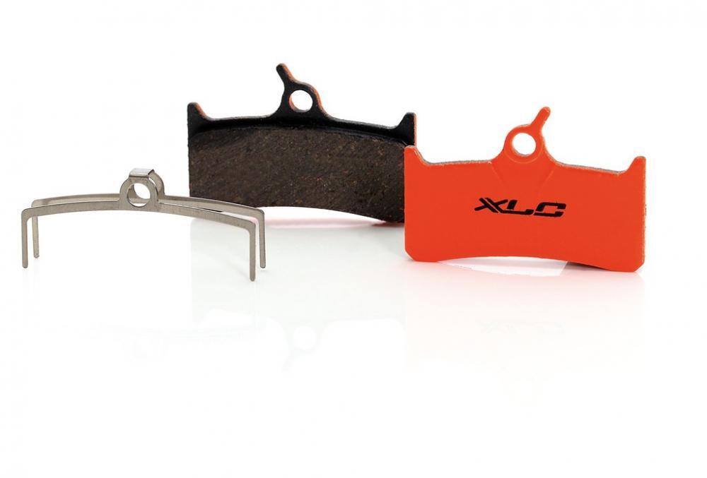 Par de pastillas orgánicas XLC BP-O10 para Shimano Deore, Grimeca Sys 8 y Sram 2/2