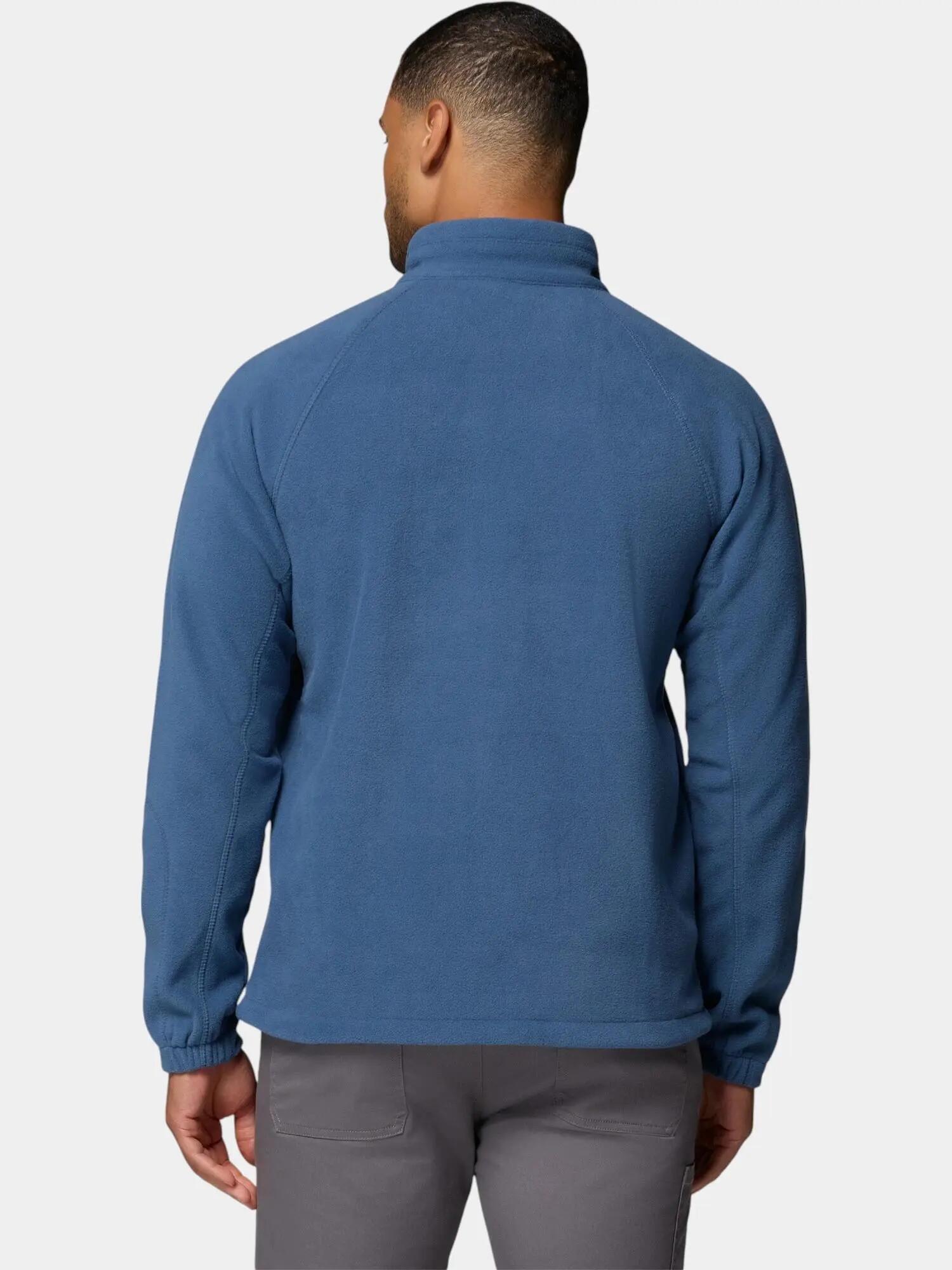 Polar Columbia modelo Forro polar Columbia Fast Trek II Full Zip azul para homem 3/7