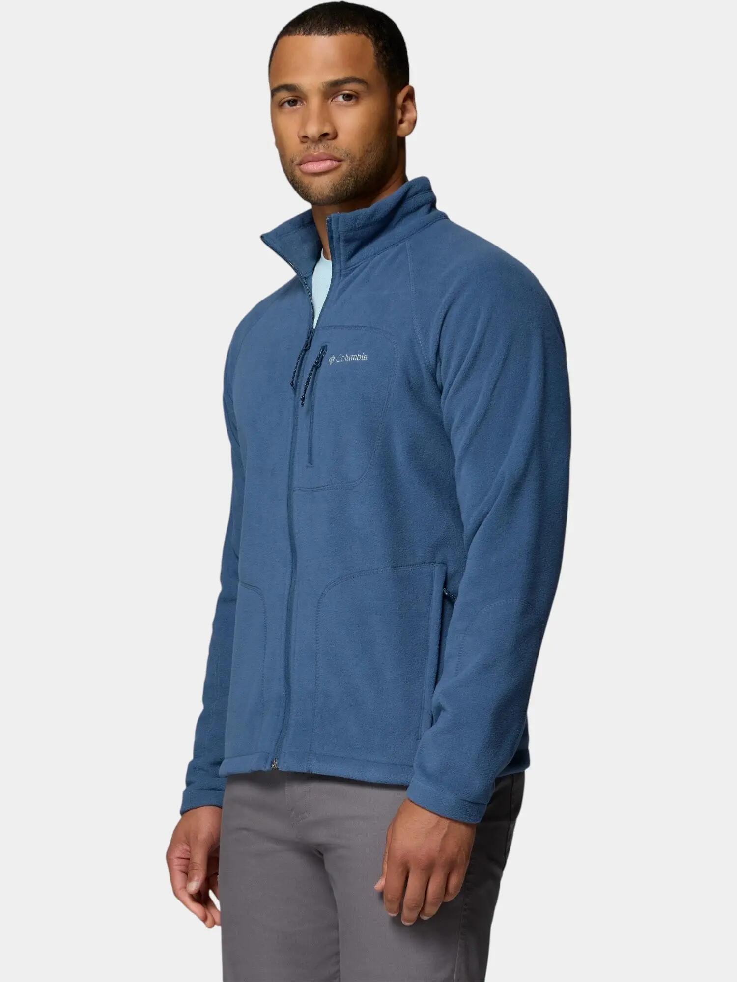 Polar Columbia modelo Forro polar Columbia Fast Trek II Full Zip azul para homem 2/7