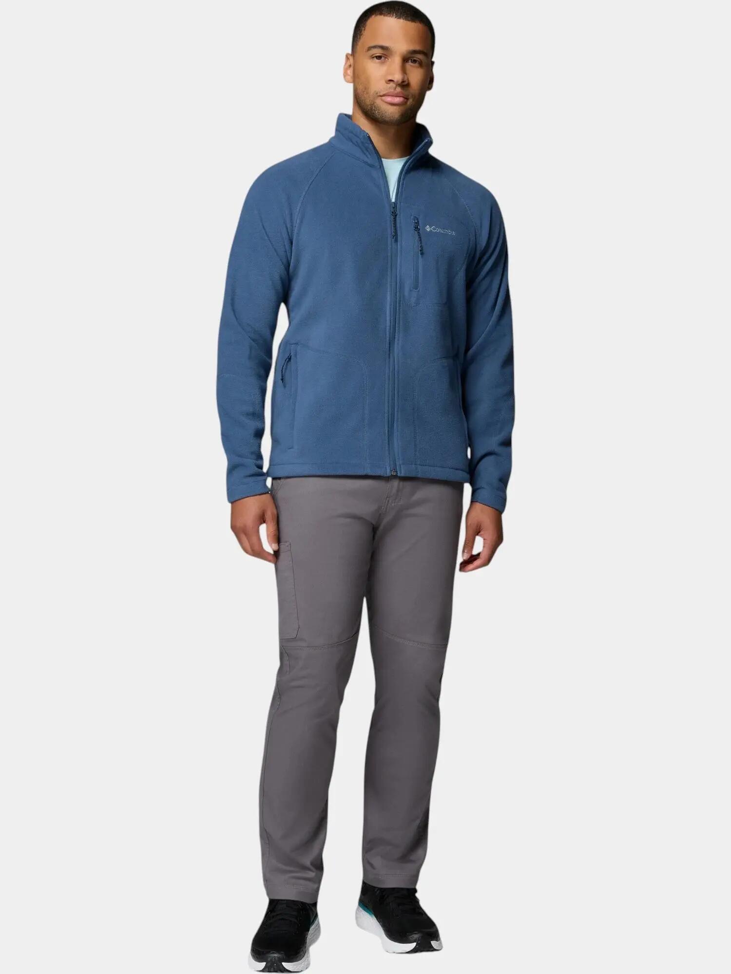 Polar Columbia modelo Forro polar Columbia Fast Trek II Full Zip azul para homem 4/7