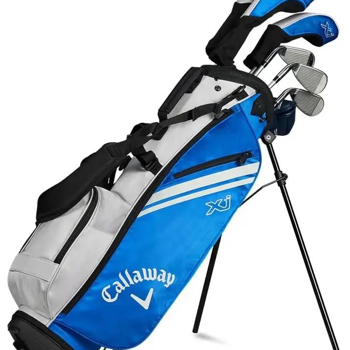Callaway Golf XJ-3 Junior, ensemble de golf pour enfants, blanc/bleu