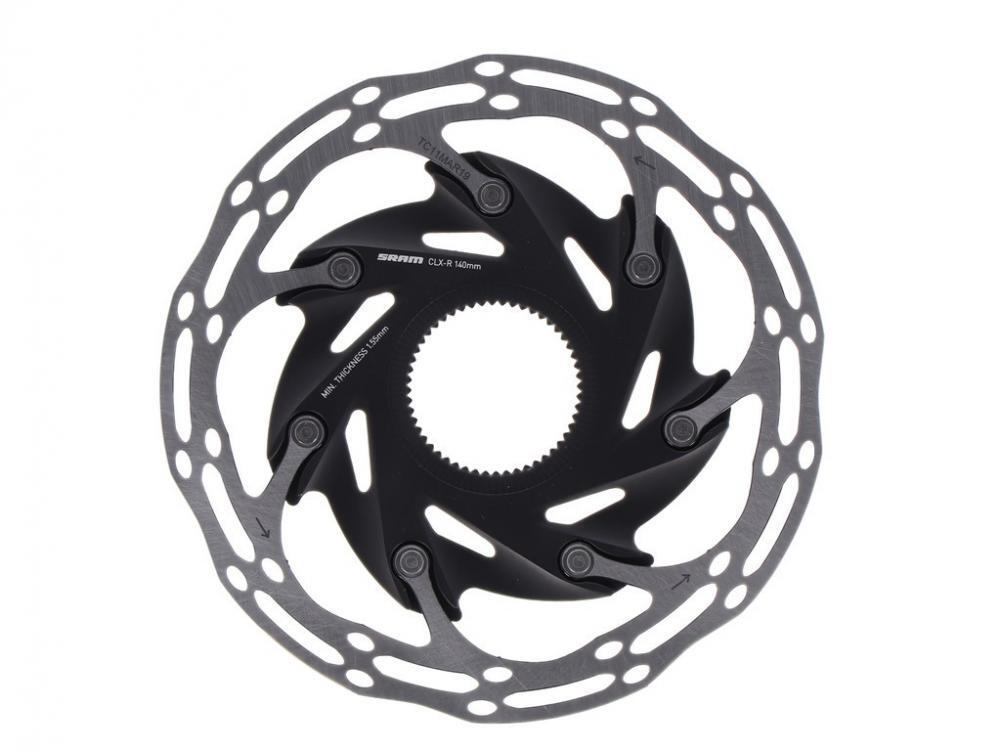 Disques Sram Rotor Centerline Xr 2P Centerlock 140Mm Blk Rounded 2/3