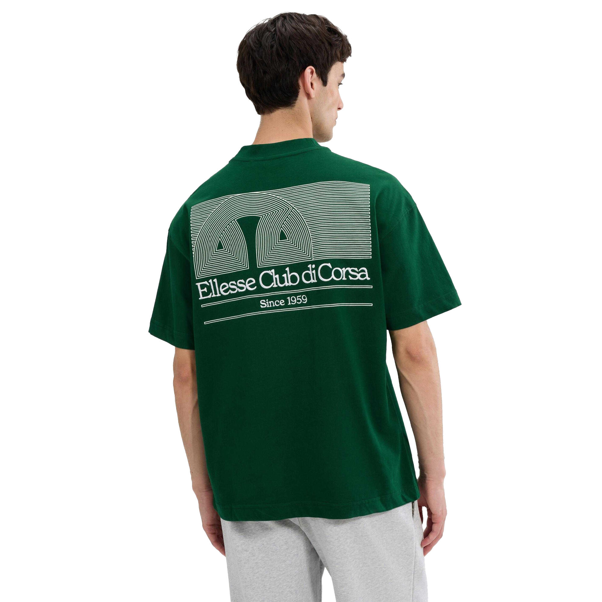 Tshirt CLUB DI CORSA Homme (Vert Foncé) 3/4
