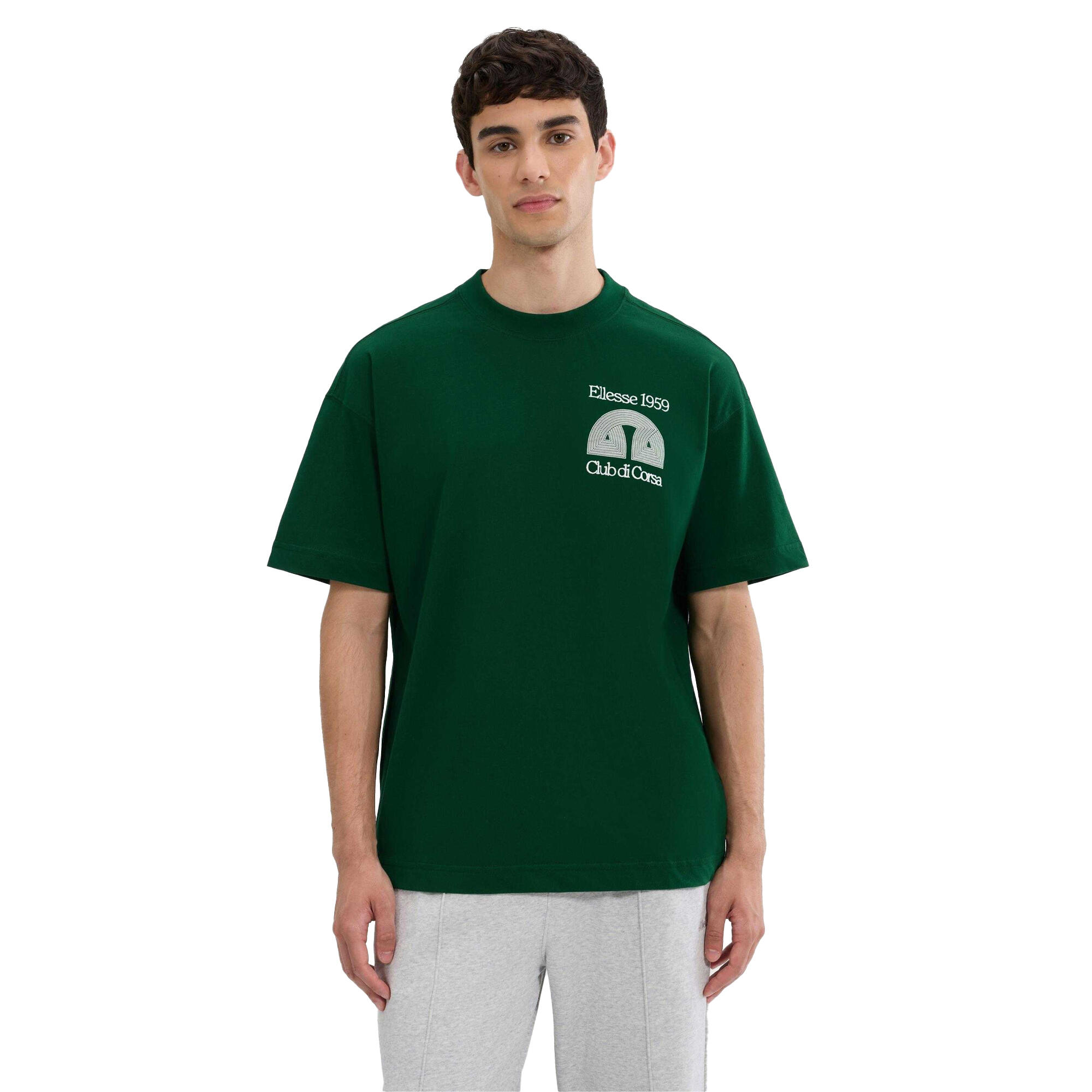 Tshirt CLUB DI CORSA Homme (Vert Foncé) 4/4