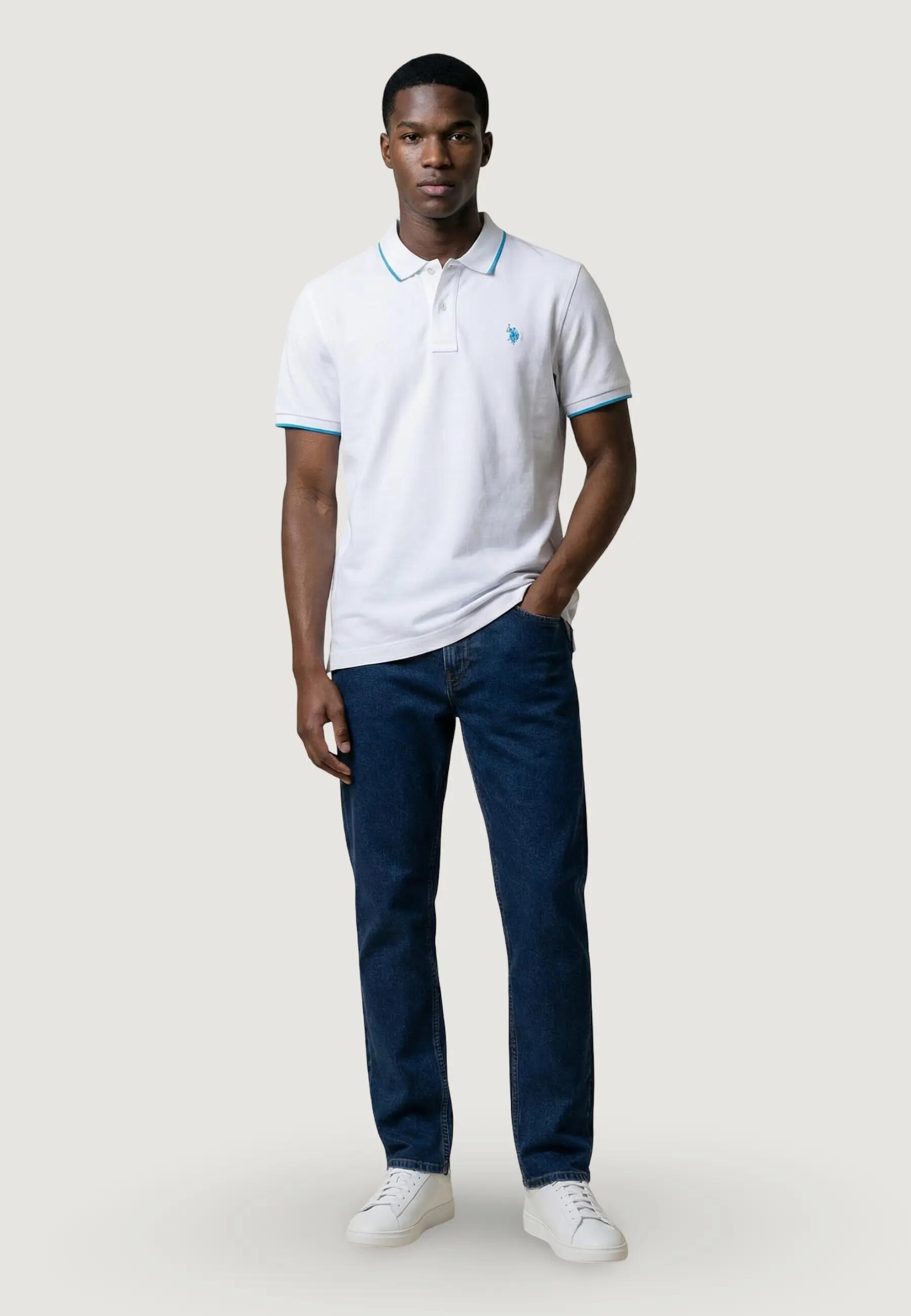 Polo met korte mouwen BLACK HEREN Wit 3/5