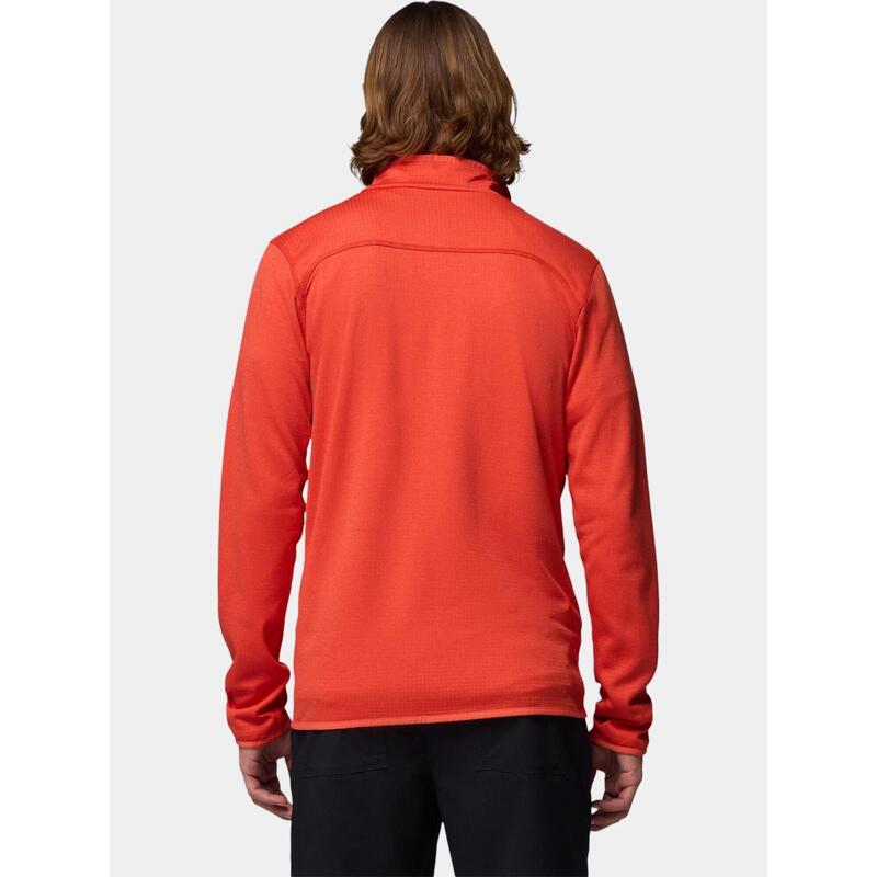 Pulover polar Essential Hike Grid Fleece Full Zip barbati
