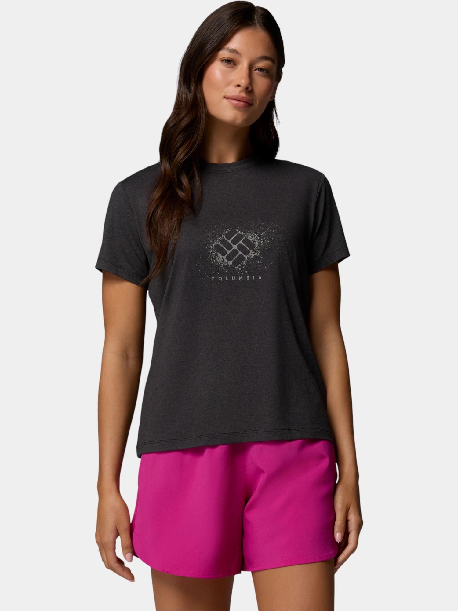 Tricou cu maneci scurte Parsons Point Short Sleeve Graphic Tee femei