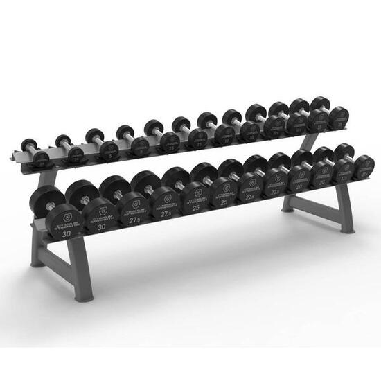 HD30 Gummi-Hantel-Set 2,5- 30Kg +