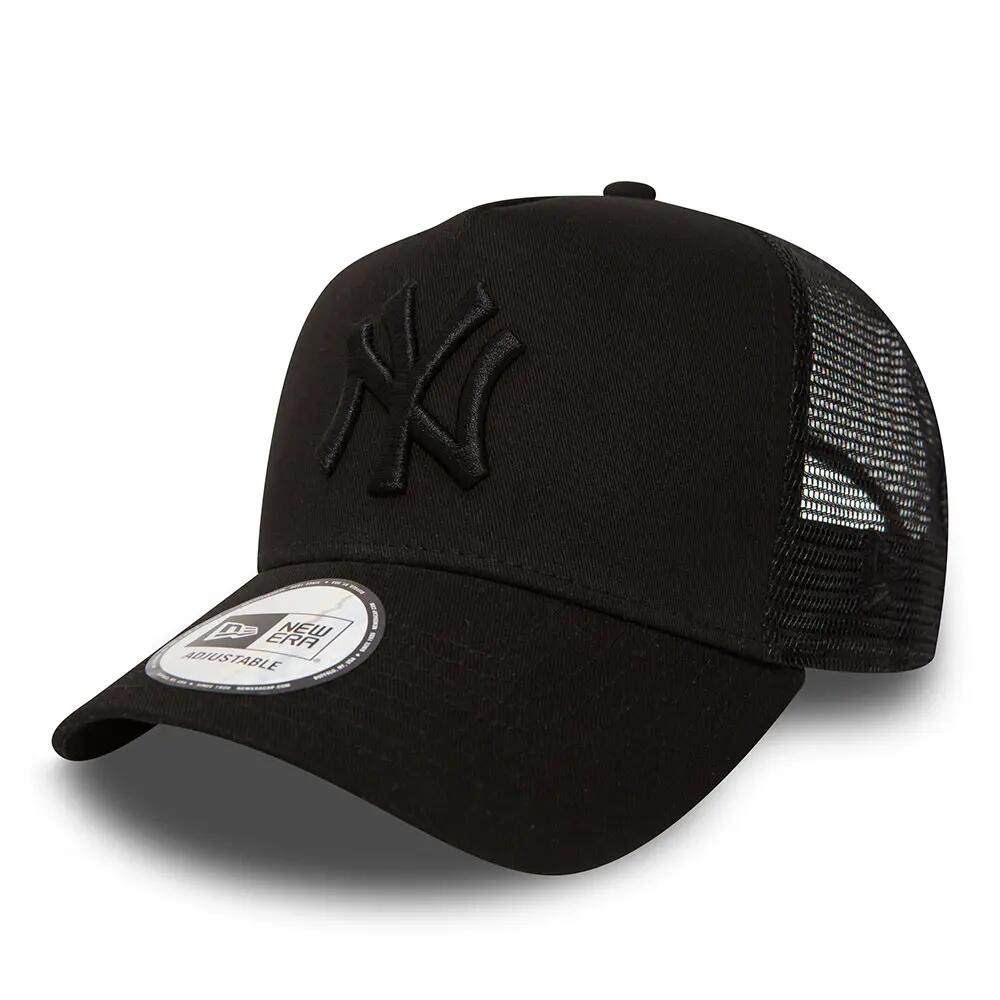 Bonnet New Era Modèle Clean Trucker Neyyan Couleur Noir 4/5