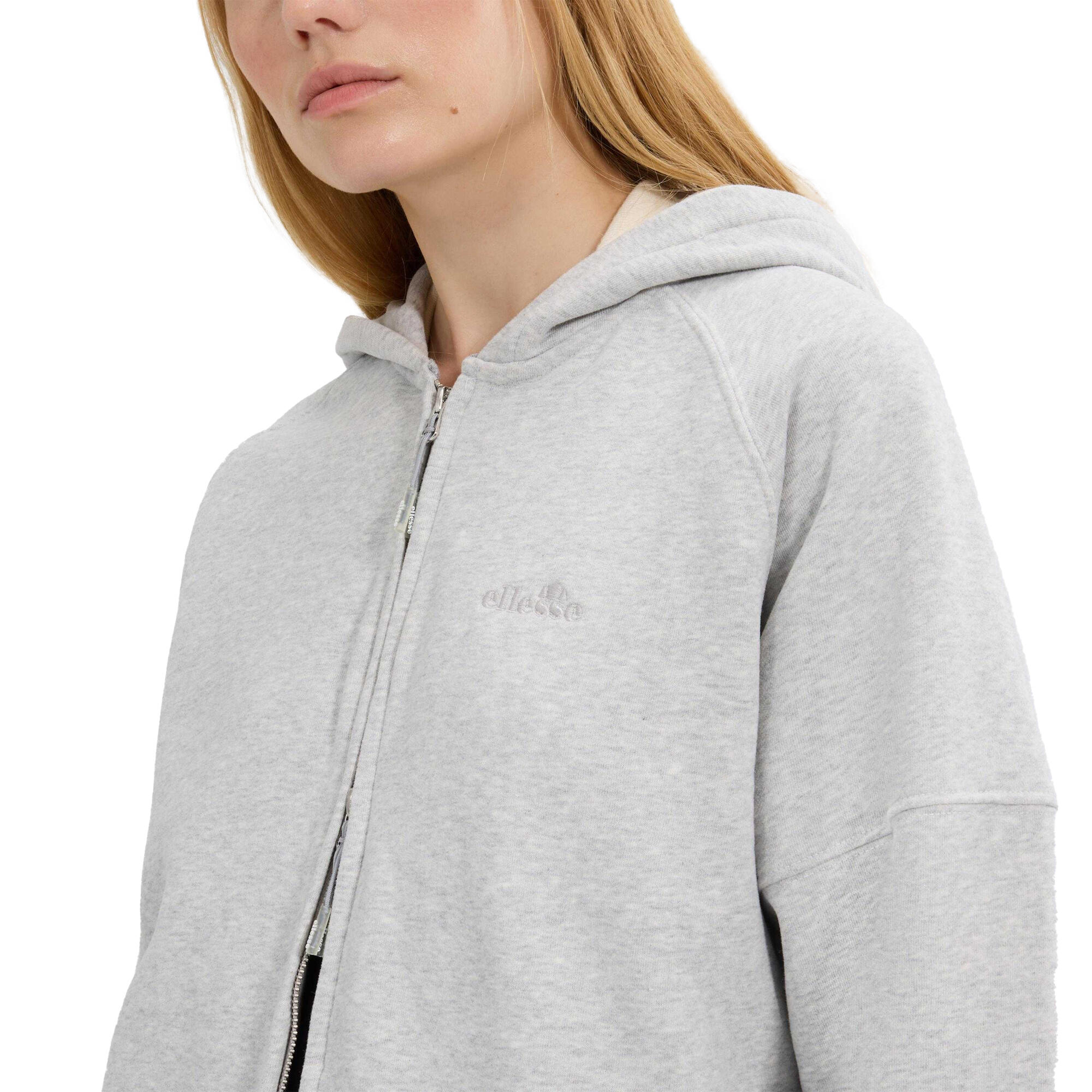 Veste À Capuche PIANELLA Femme (Gris Clair Chiné) 3/4
