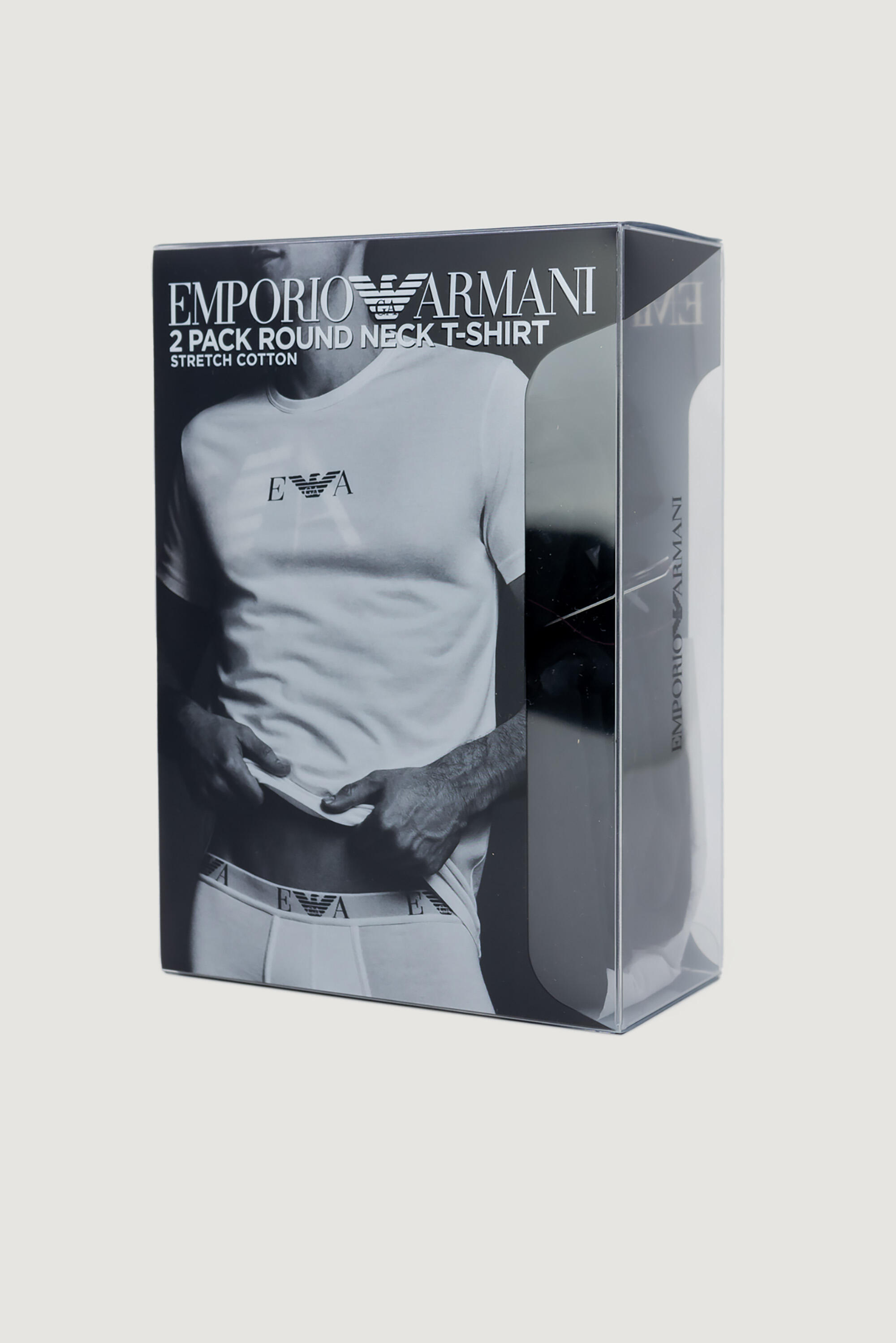 t-shirt crop top  HOMME noir 1/5