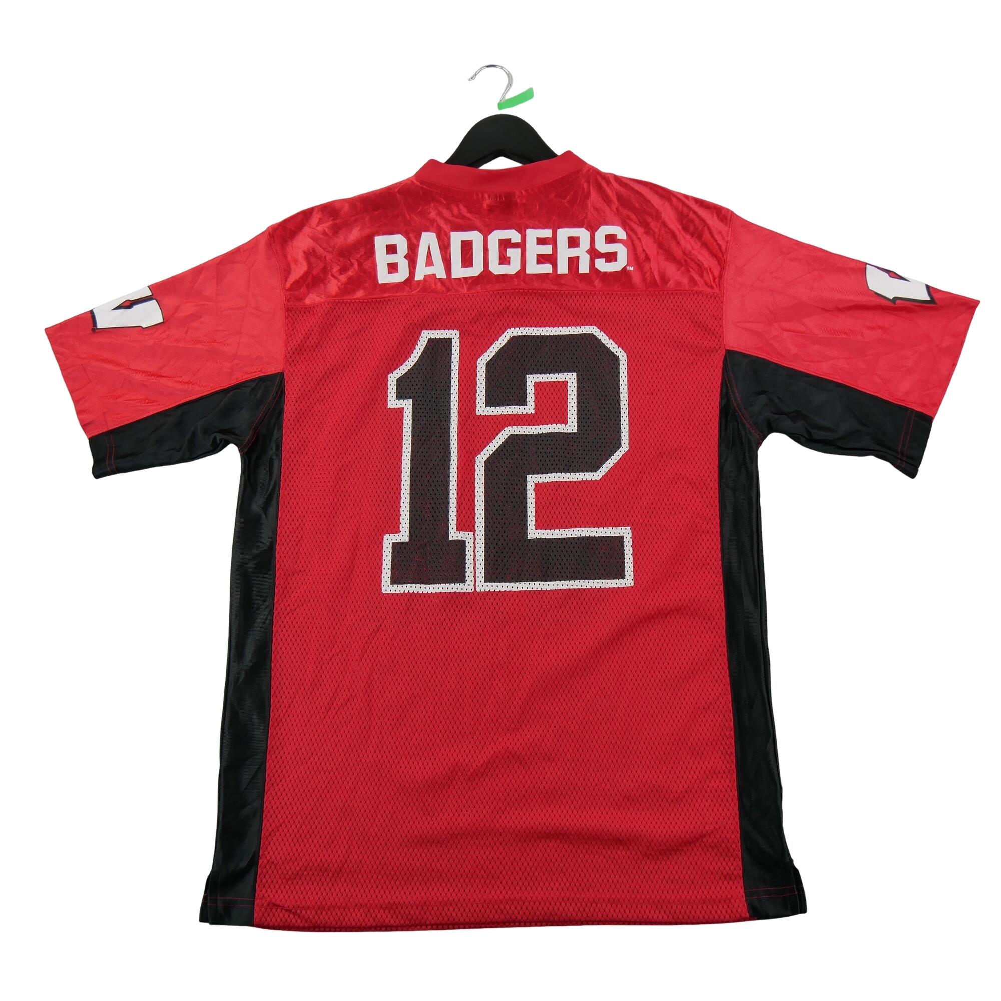 Segunda Vida - Camisola Vermelha Masculina NCAA Wisconsin - Em muito bom estado 2/7