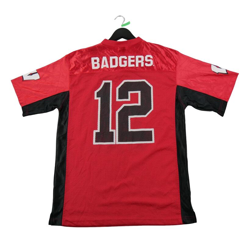 Tricou roșu bărbați Wisconsin NCAA