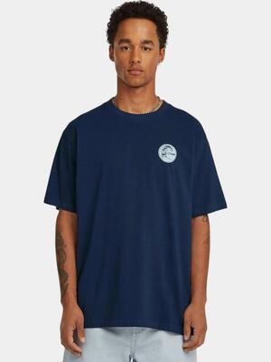 Heren o-hals shirt originals surf shop blauw