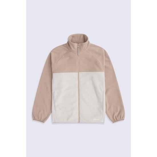 Stockholm" Fleecejacke Durchgehender Reißverschluss für Damen Beige