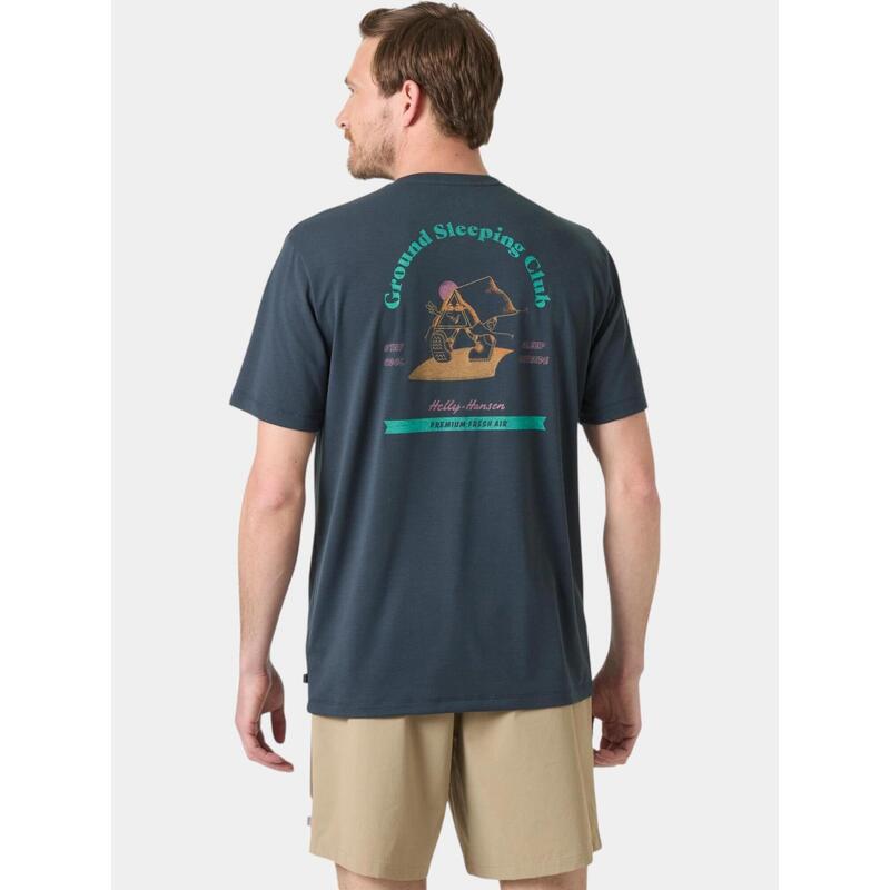 Tricou cu maneci scurte Skog Graphic T-Shirt barbati