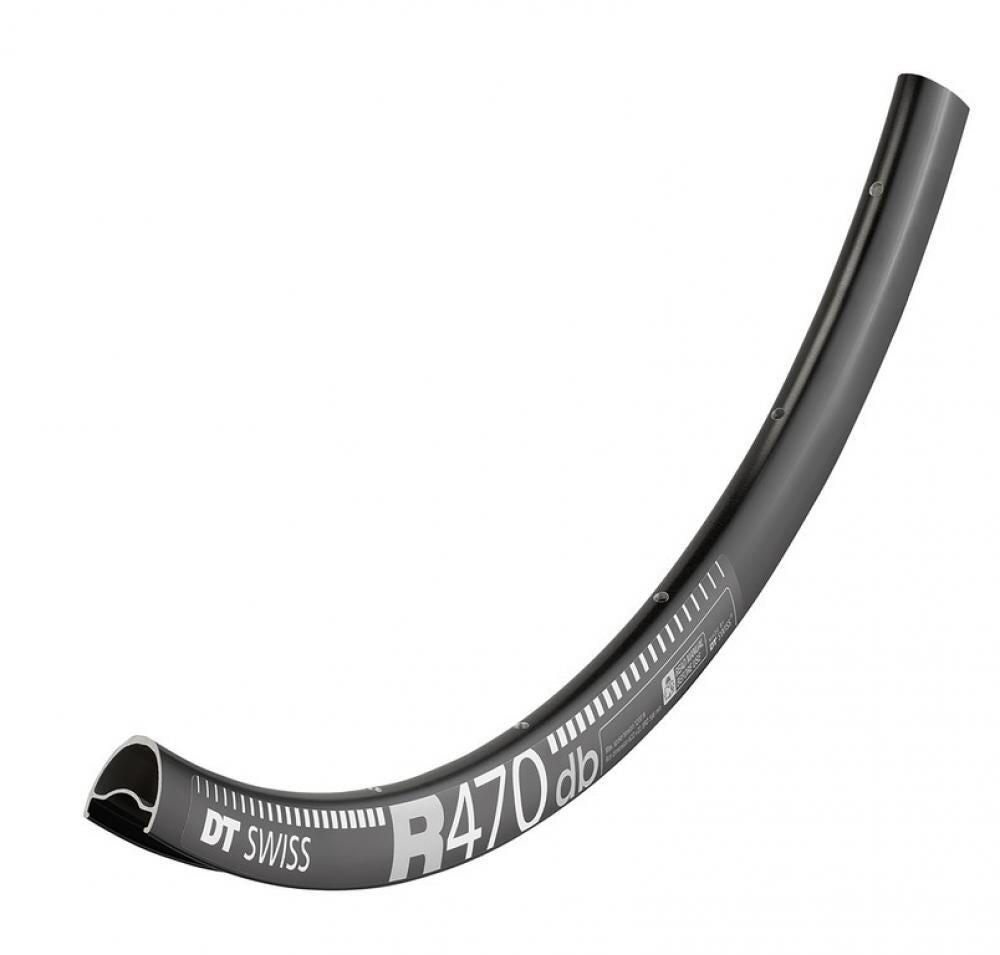 DT SWISS Felge R 470 Db 28 Zoll Schwarz 28-Loch 622-20 2/3