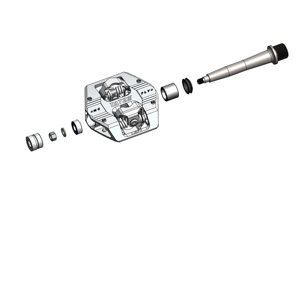 Tatze Pedal MTB MC-FLY SPD Q-Faktor 55mm 4/6