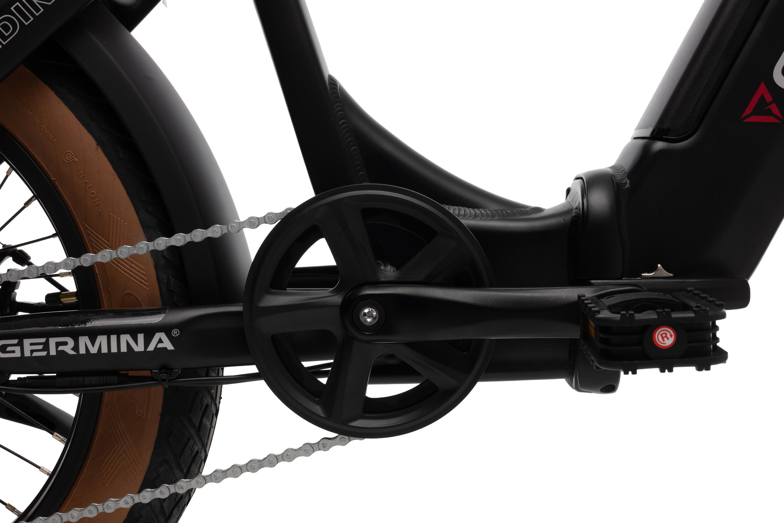 Rower elektryczny GERMINA FAT-BIKE składany 20" 90 km zasięgu 5/6