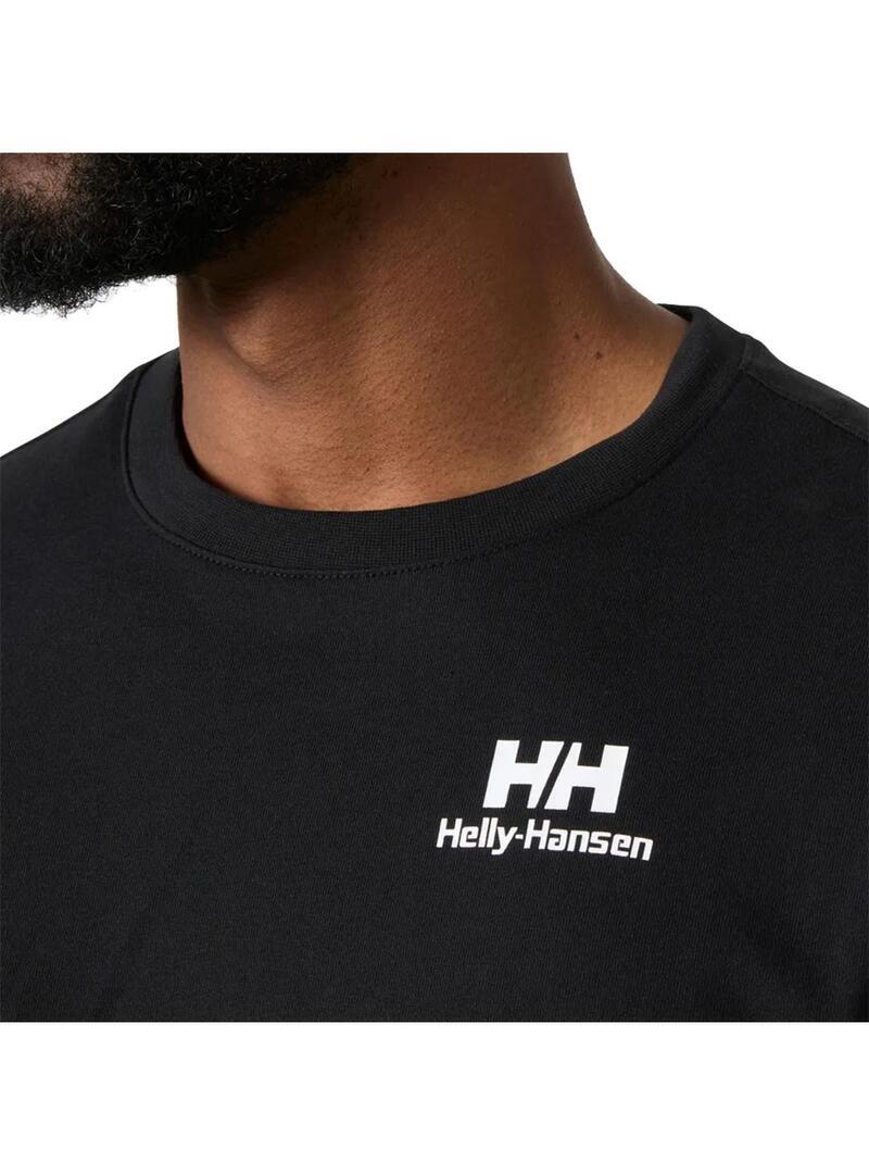 Camiseta para Hombre Helly hansen Core graphic Negro 5/6
