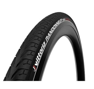 Randonneur tech 28"" clincher band - zwart reflex