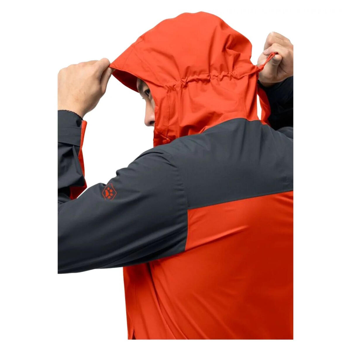 Chaqueta Go Hike para Hombre Rojo 3/3